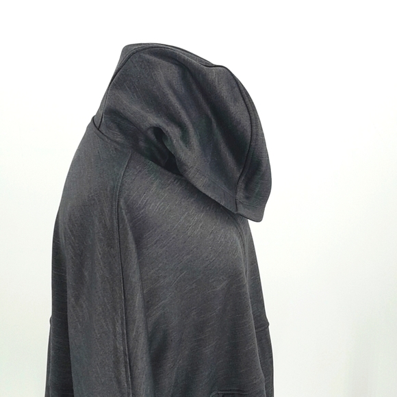 The North Face Hooded Sweatshirt Slacker Full Zip Size Large Gray Fleece Lined - Picture 7 of 14